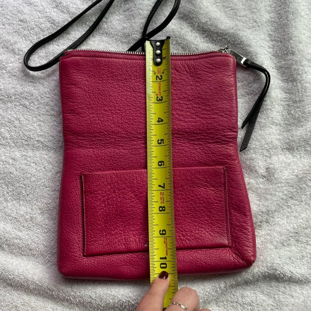 Coach Hot Ink Small Crossbody Thin Textured Leather - Picture 5 of 7